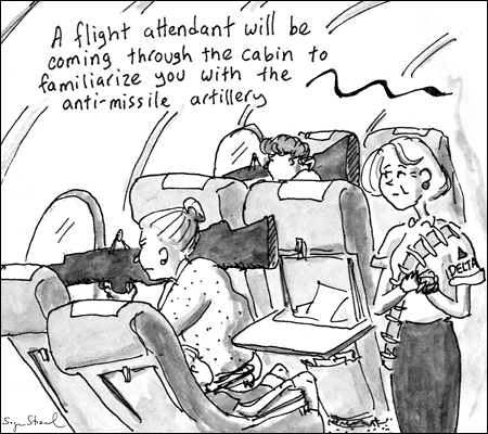 airline travel terrorism cartoon