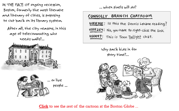 boston library cutbacks cartoon