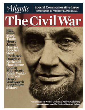 atlantic monthly civil war issue, obama, harriet beecher stowe, mark twain, louisa may alcott, ralph waldo emerson, longfellow, nathaniel Hawthorne, WEB DuBois, frederick Douglass